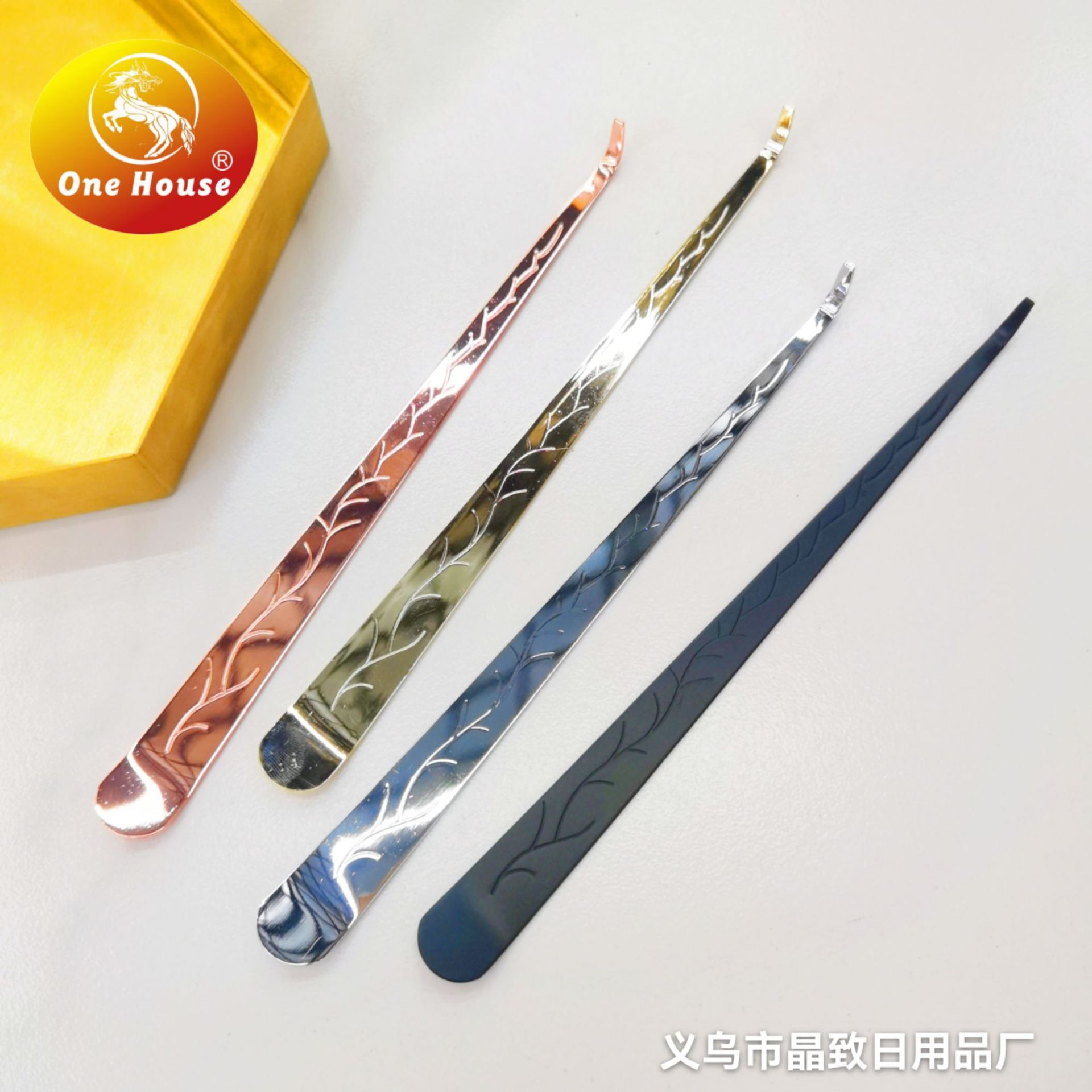 香薰蜡烛灭烛工具套装金属灭烛剪灭烛罩灭烛钩托盘点火器详情6