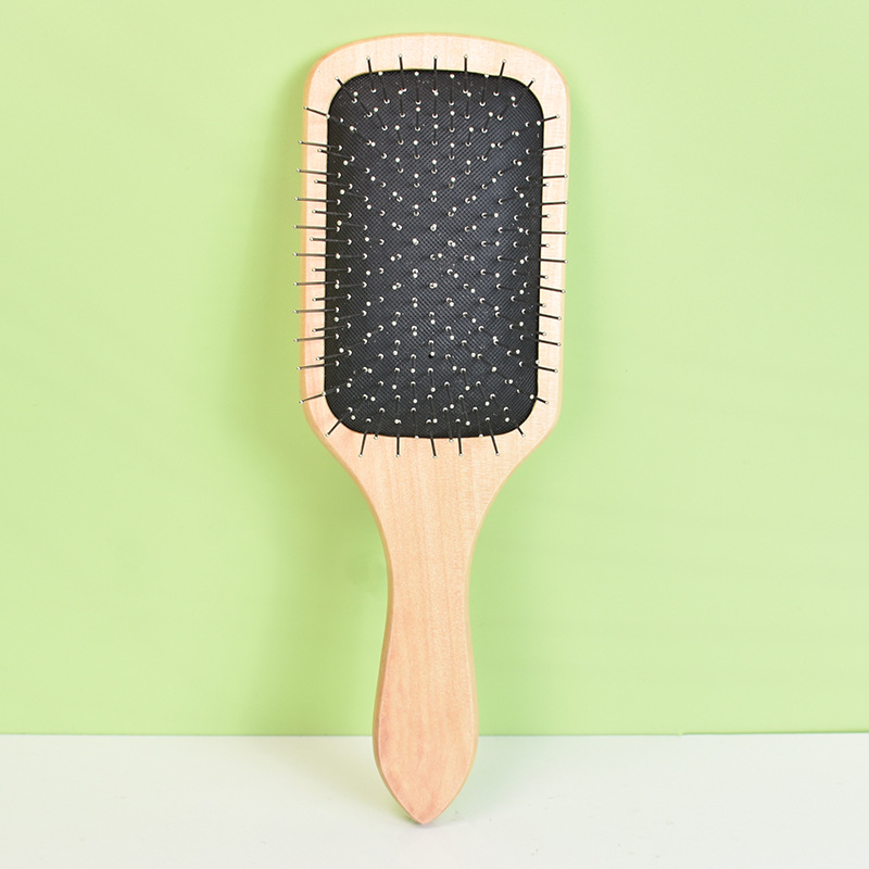 工厂直销禾木气囊梳按摩梳木质梳子木质经络刷按摩气垫梳顺发美发详情17