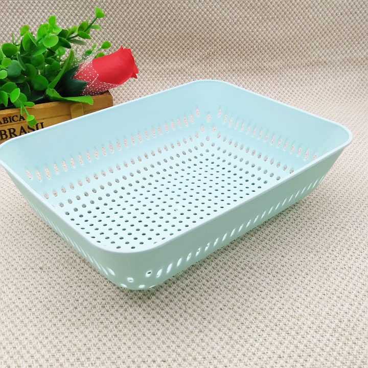 I1241 911# Fashionable rectangular Fruit Plate, Fruit Plate, Dried Fruit Box, Snack Plate, Yiwu 2-yuan Store, Department Store wholesale pic 7