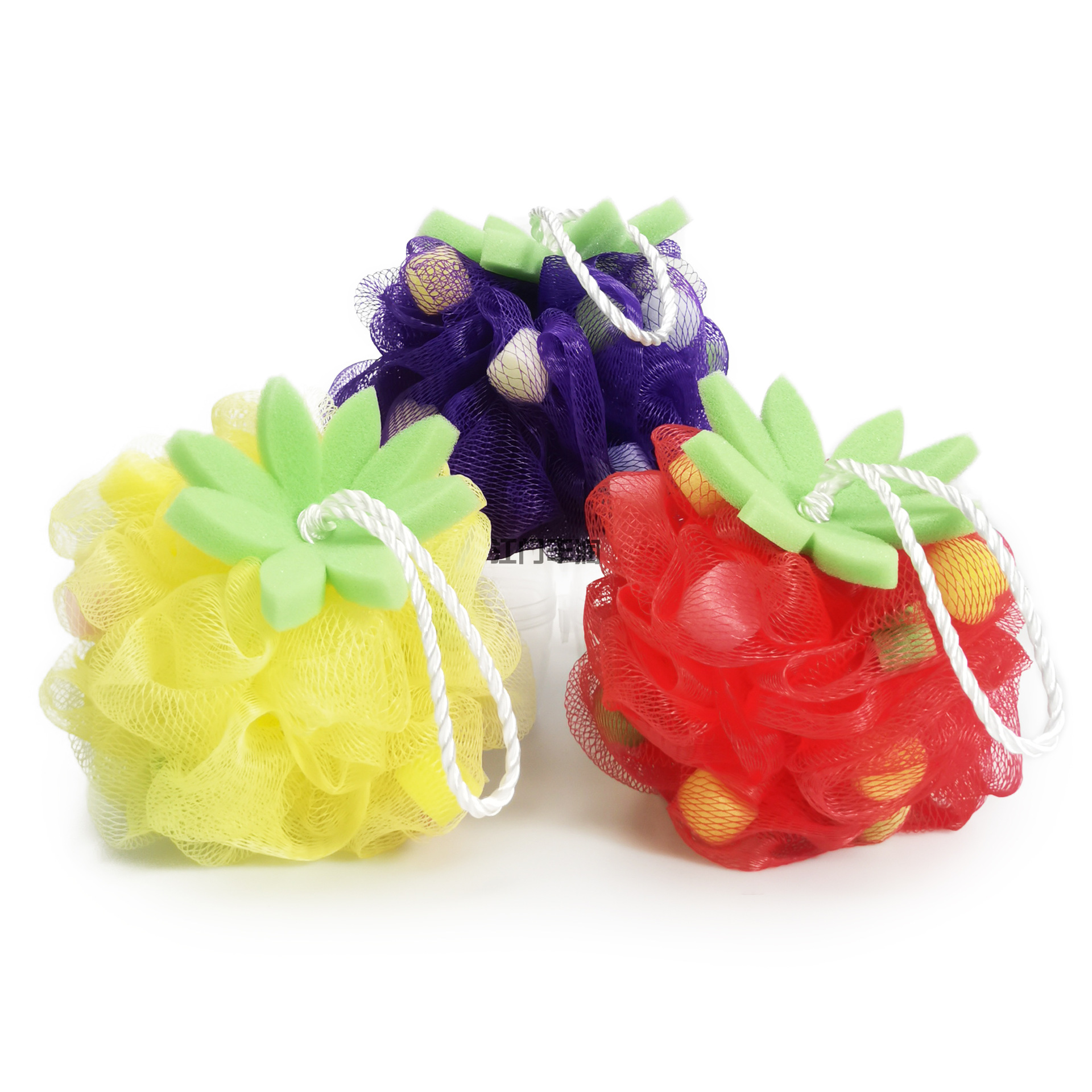 Cartoon bath, cute emoticons, bath scrubbing balls, animal bath balls pic 5