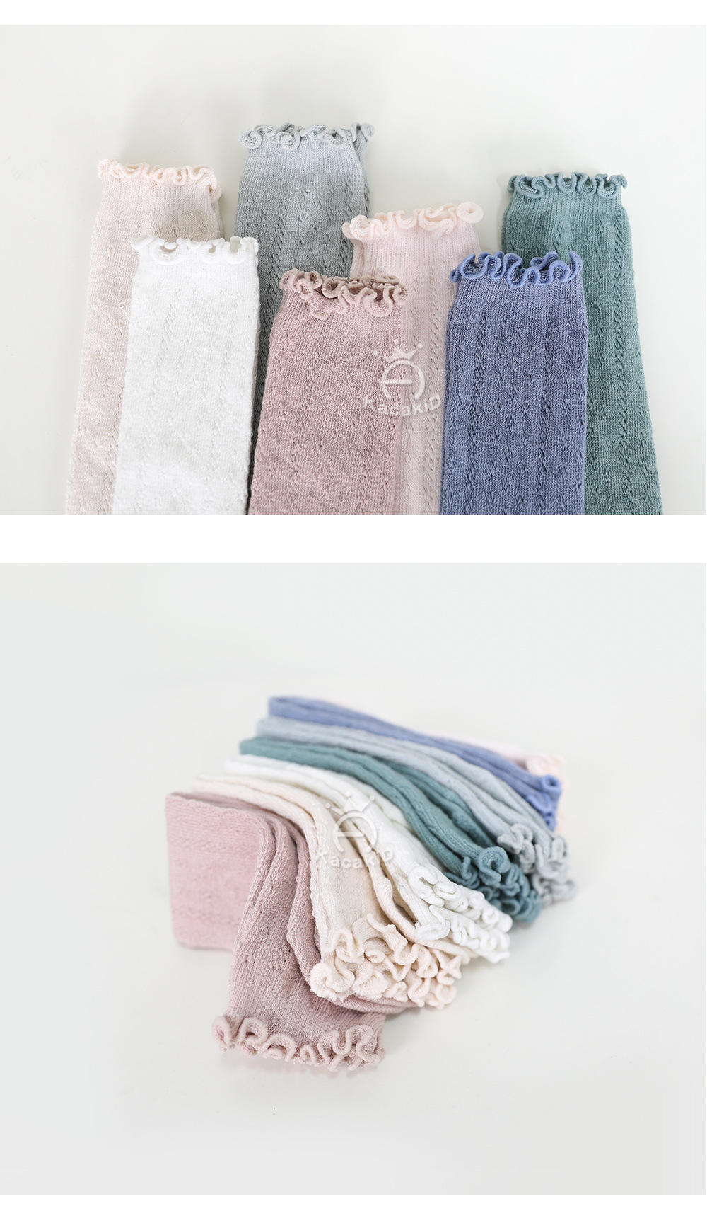 夏季防蚊袜婴儿儿童a类网眼袜西班牙女宝宝袜子中筒袜长筒袜童袜详情19