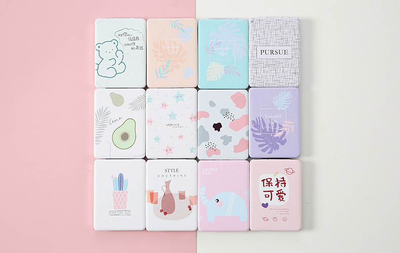 创意折叠小镜子随身携带卡通化妆镜抖音网红小姐姐便携旅游小镜子详情23