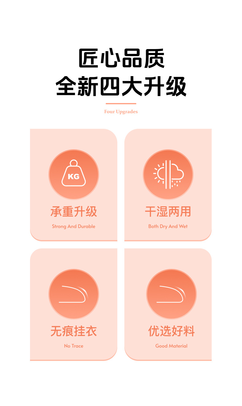 衣架成人无痕防滑挂衣架晾衣撑学生宿舍用衣服撑子加厚加粗衣服架详情2