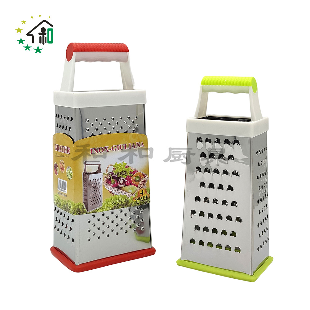 Stainless steel four-sided vertical kitchen multi-functional vegetable slicer, shredder, potato slicer, and vegetable scrubber pic 25