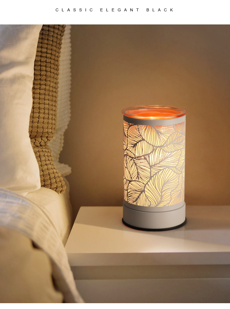 跨境新品树叶香薰灯 精油浪漫插电香炉家用客厅卧室熏香礼品灯详情6