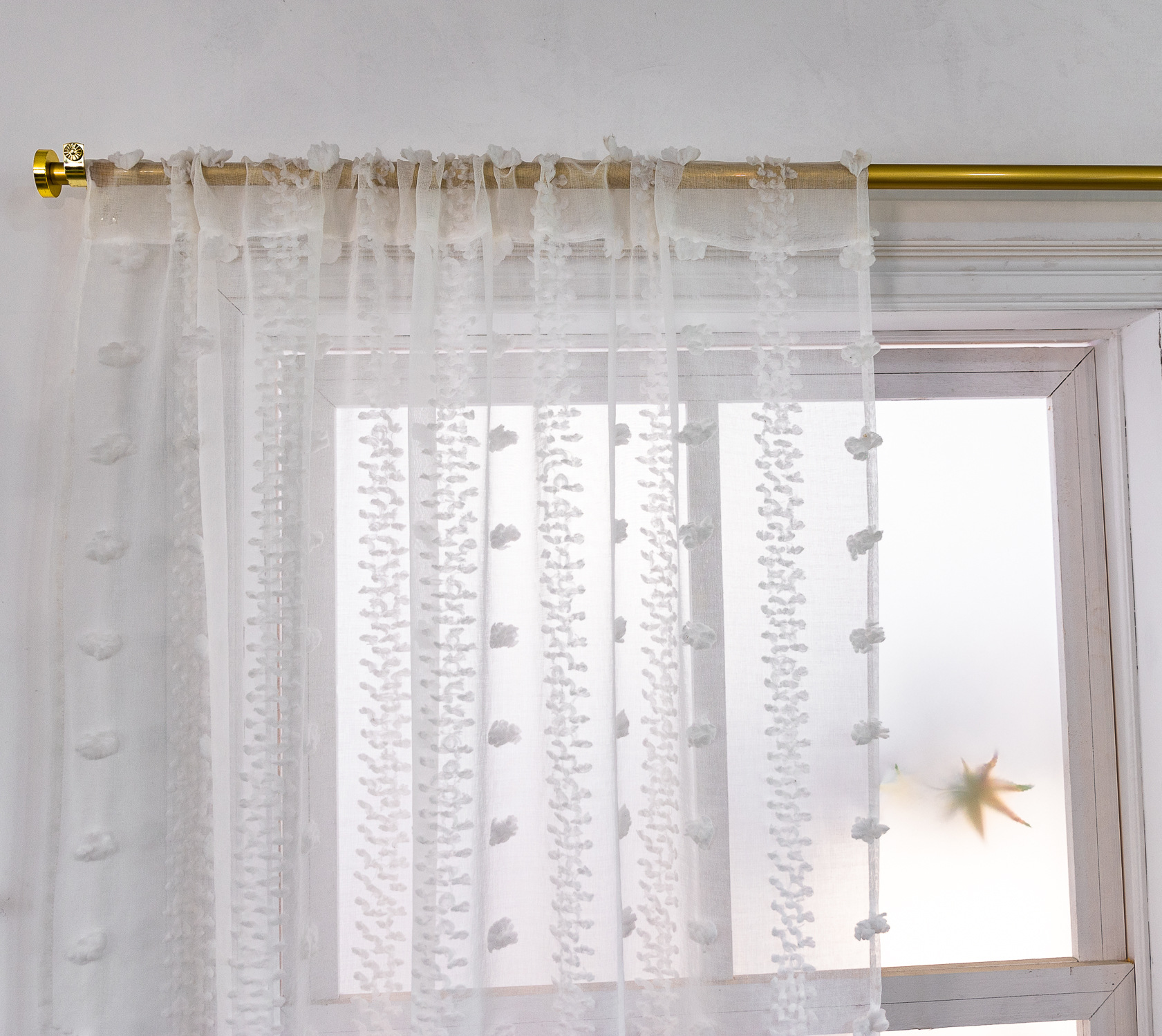 Cross-border best-selling Instagram influencer finished yellow niche light and thin window screen for living rooms and bedrooms. Manufacturer pic 77