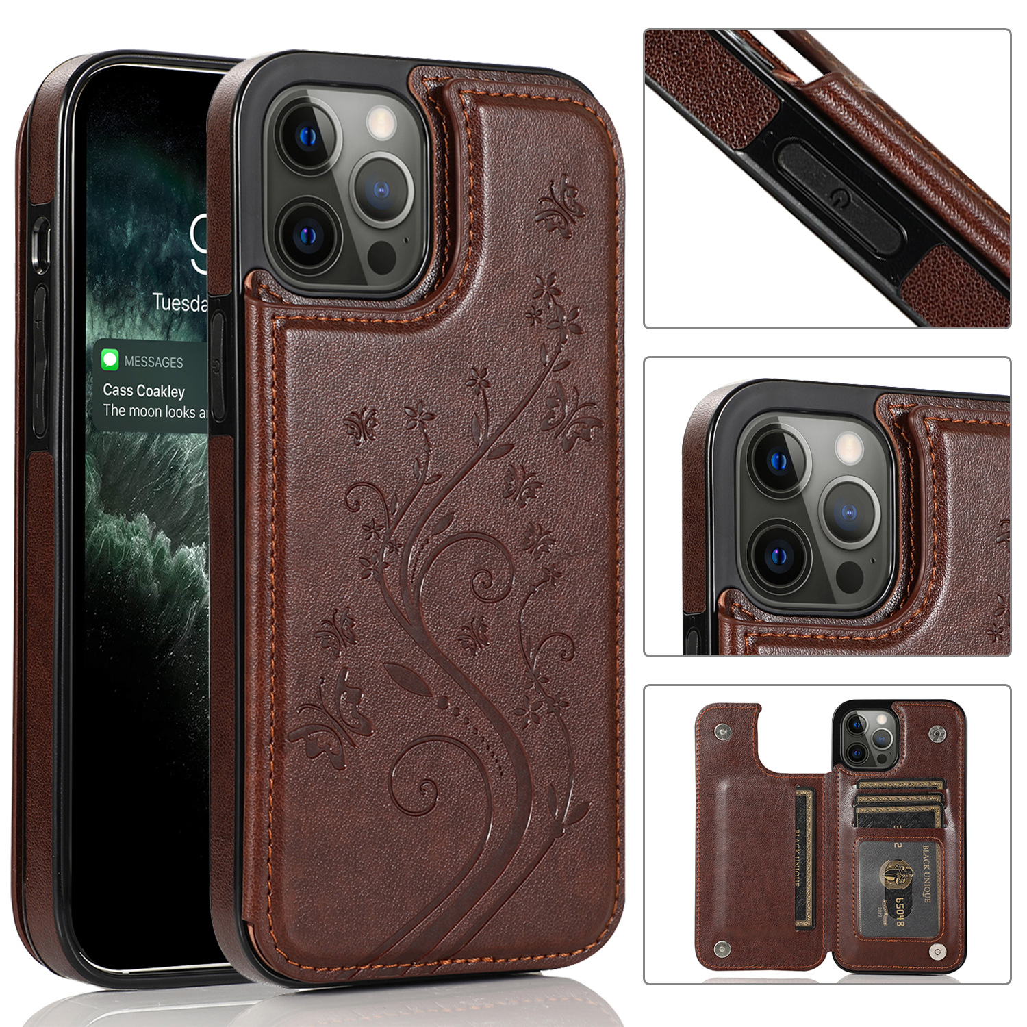 Wholesale of embossed iPhone 8plus phone cases and protective cases suitable for iPhone 12. Available in stock pic 14