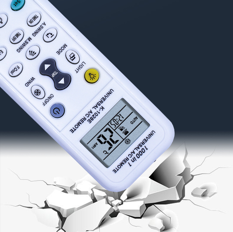 英文版万能空调遥控器 K-1028E 全球通用 一键设置详情6