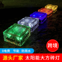 跨境新款太阳能8LED地埋灯 户外插地四面亮光景观 别墅庭院草坪灯详情1