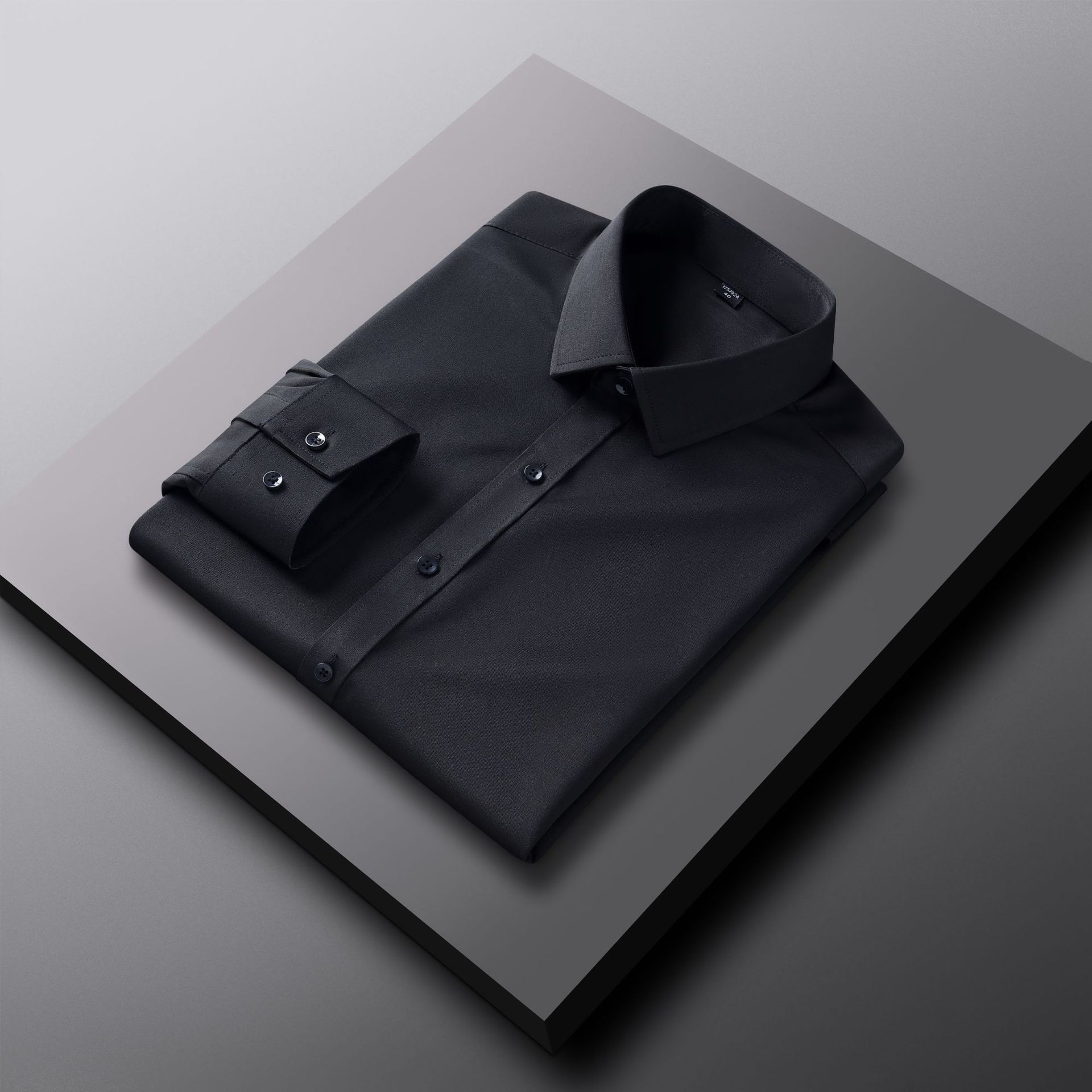 夏季短袖四面弹力衬衫男士商务休闲男装纯色简约职业正装男式衬衣详情16