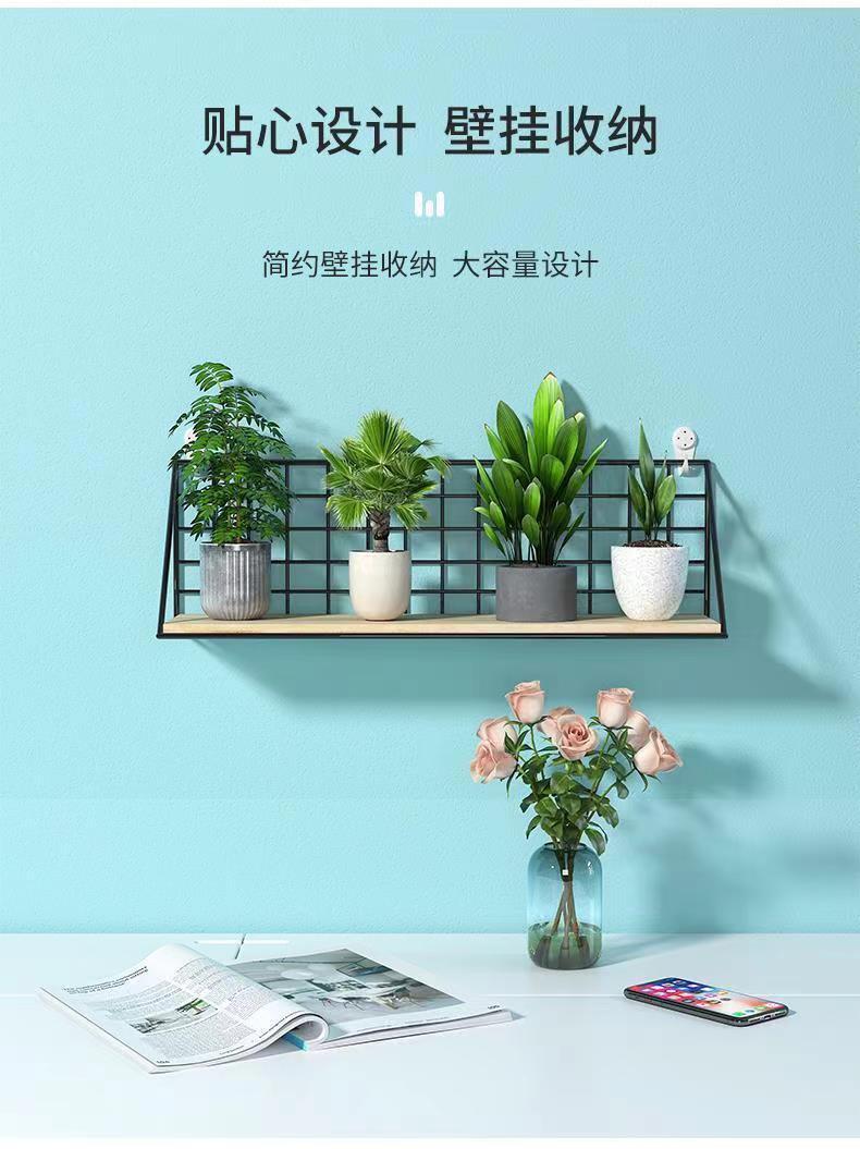 厂家直销大学生宿舍床头挂篮免打孔置物架宿舍神器床边储物架详情4