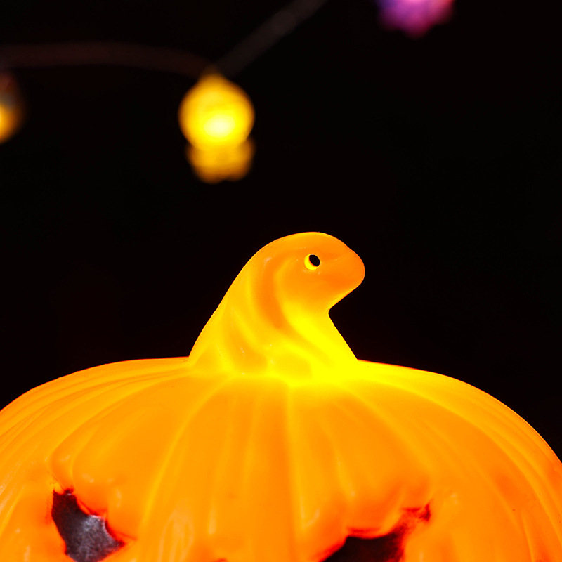 New Halloween decorative pumpkin lanterns, party atmosphere decoration LED pumpkin lanterns, Halloween carnival party decorative lights pic 9