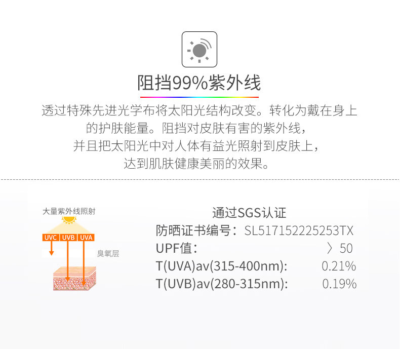 冰丝防晒袖套冰爽透气夏季男女长薄款手套户外骑行防紫外线直筒款详情4