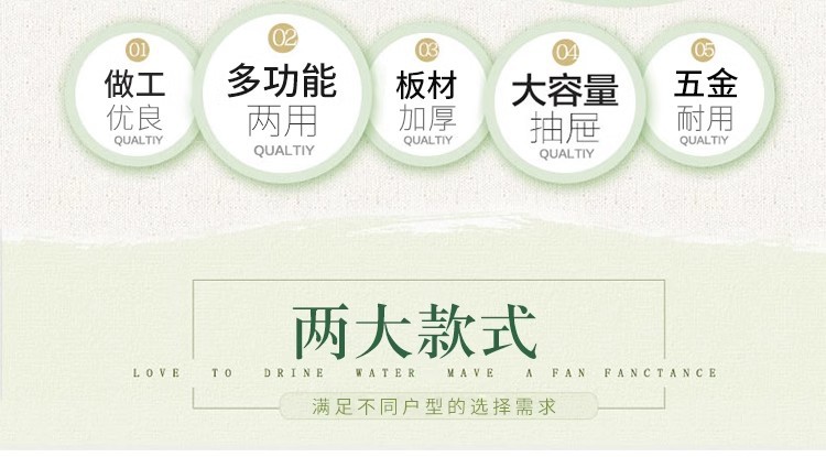 餐边柜家用厨房橱柜客厅简易酒柜靠墙置物边柜现代简约储物收纳柜详情2