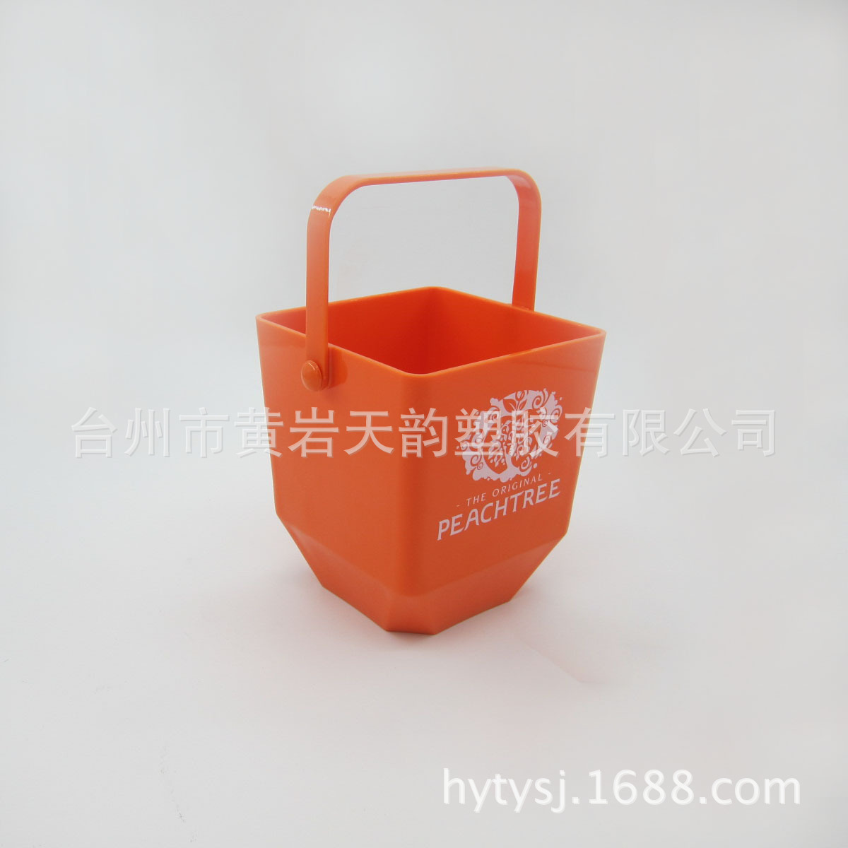 Factory processing and customization of thickened square hand-held ice cube buckets for bar use, with 1.7L small ice cube buckets in stock for foreign trade pic 3