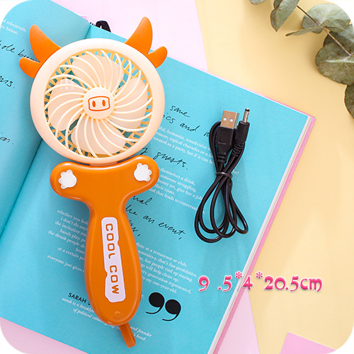 Creative cartoon usb fan, mini and cute, card-holding, folding and charging small electric fan, small household appliance pic 19