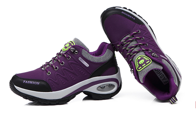 春秋季新款运动休闲鞋女士厚底增高减震气垫户外鞋中年妈妈旅游鞋详情20