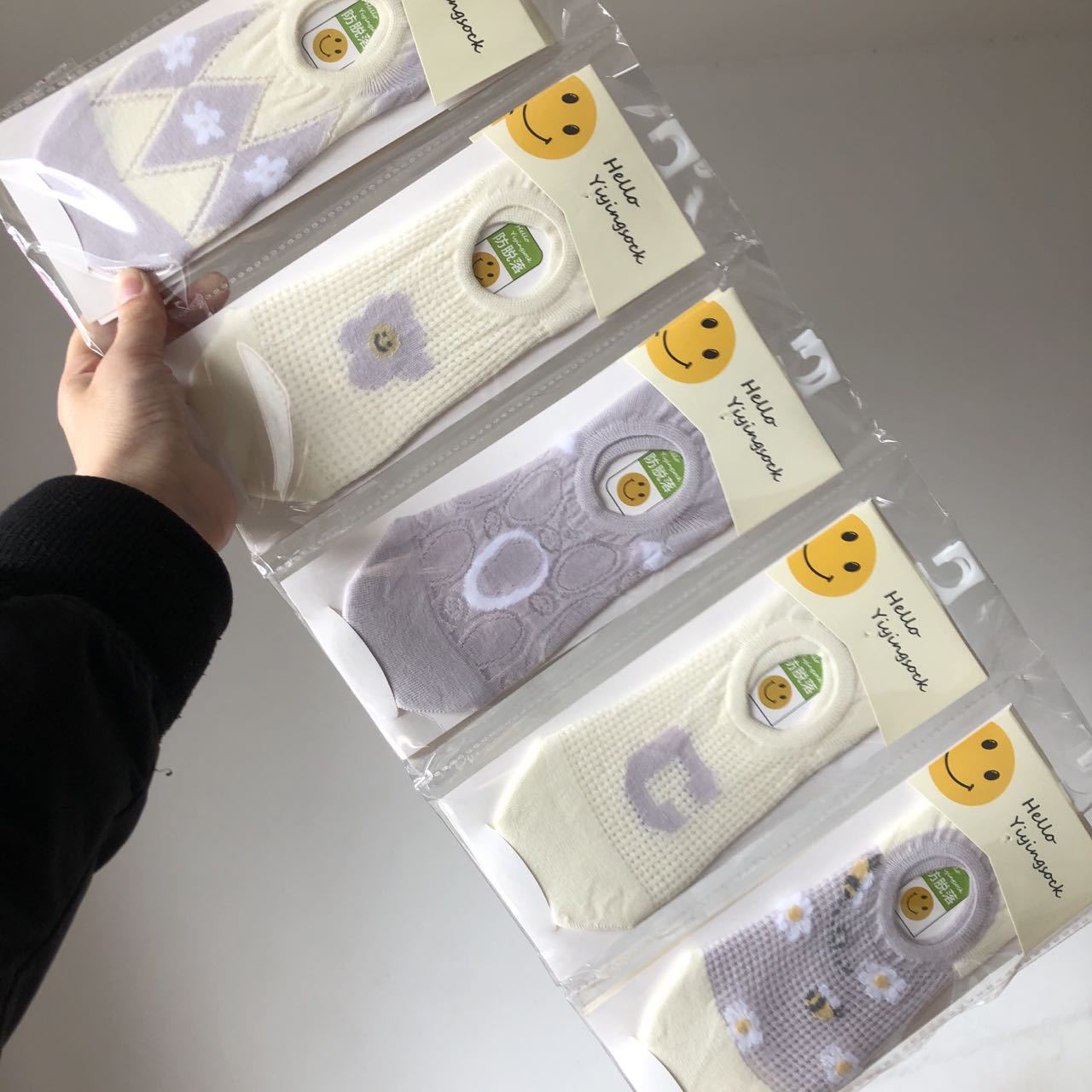 批发夏天薄款袜子女士短袜春夏季透气网红日系女袜诸暨运动短筒袜详情7