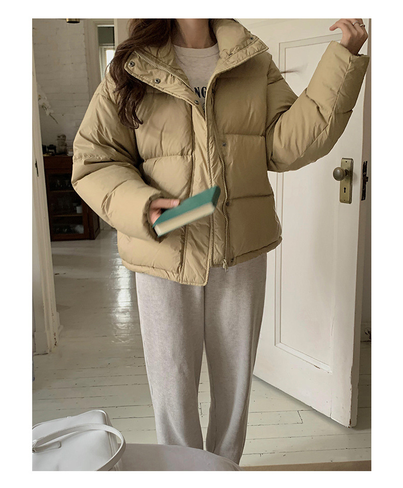 TG90% White duck down thickened down jacket for Women 2021 Winter New stand-up Collar Coat 15580(same style as 13519) pic 24