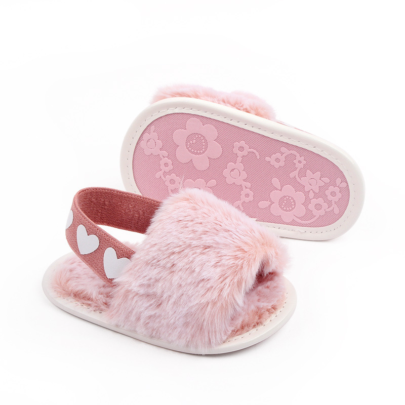 Baby cloth sandals, new style baby sandals, tie-dyed fur sandals, summer walking shoes, baby shoes 2801 pic 17