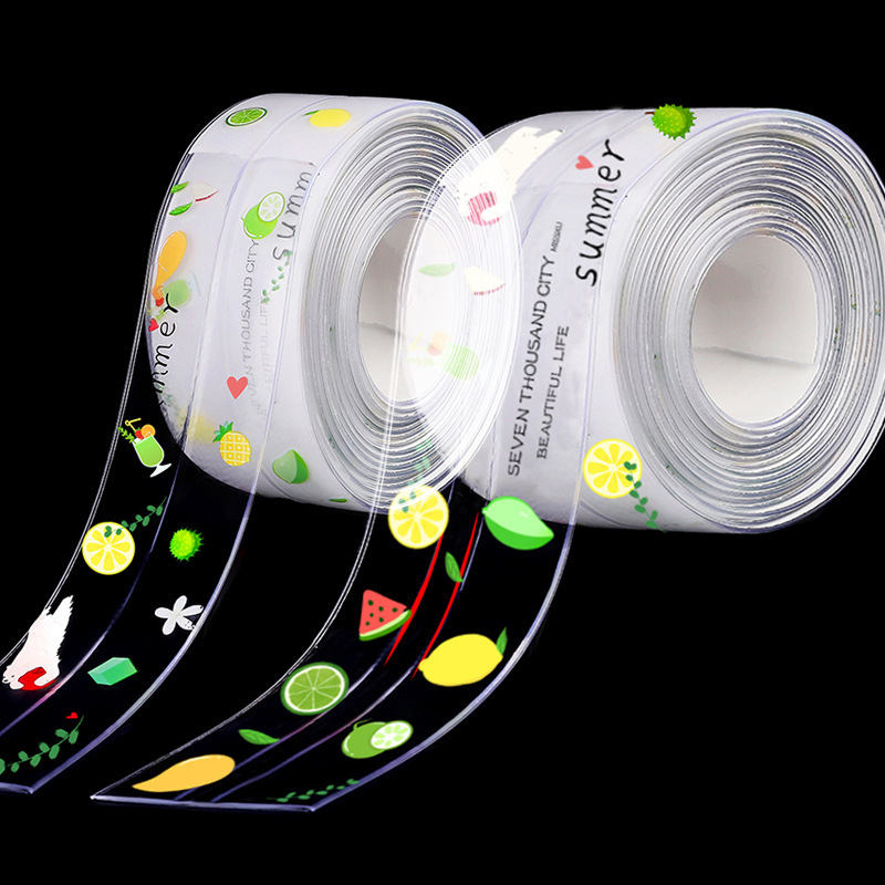 美缝贴防水防霉贴灶台厨房防油贴纸水池挡水条马桶防霉胶带防水条详情17