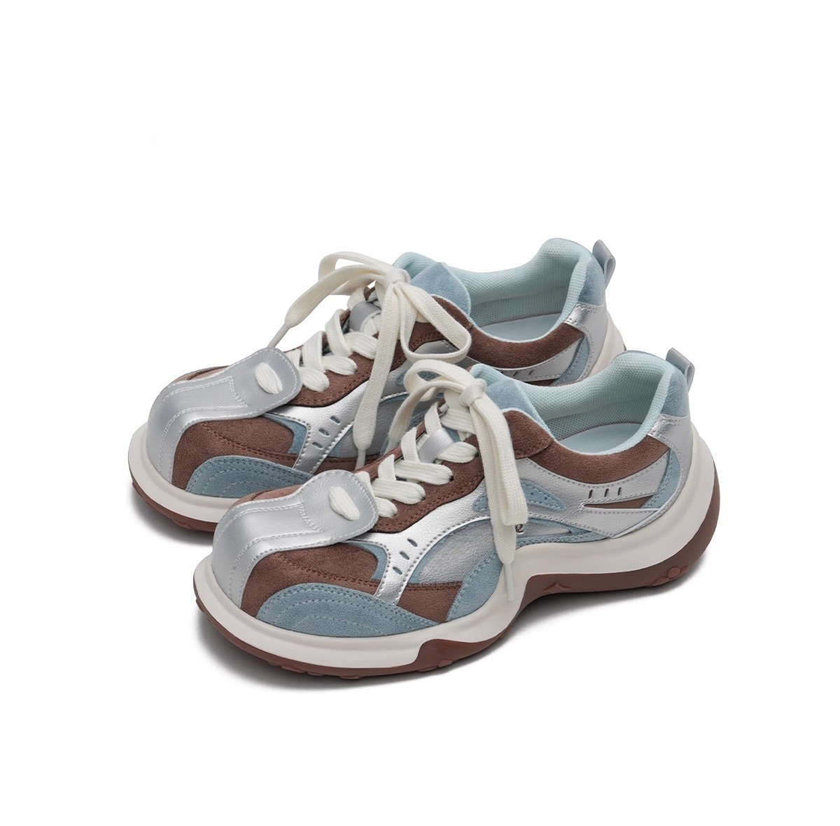 马速主义2025新款小众设计ins潮萌爪鞋女春厚底运动鞋休闲大头鞋详情16