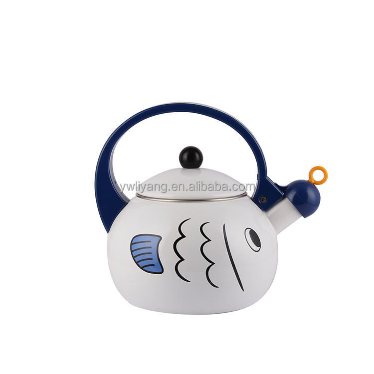 2.2L enamel kettle, high-quality kettle, Mingyin kettle wholesale, universal for induction cookers and gas stoves pic 2