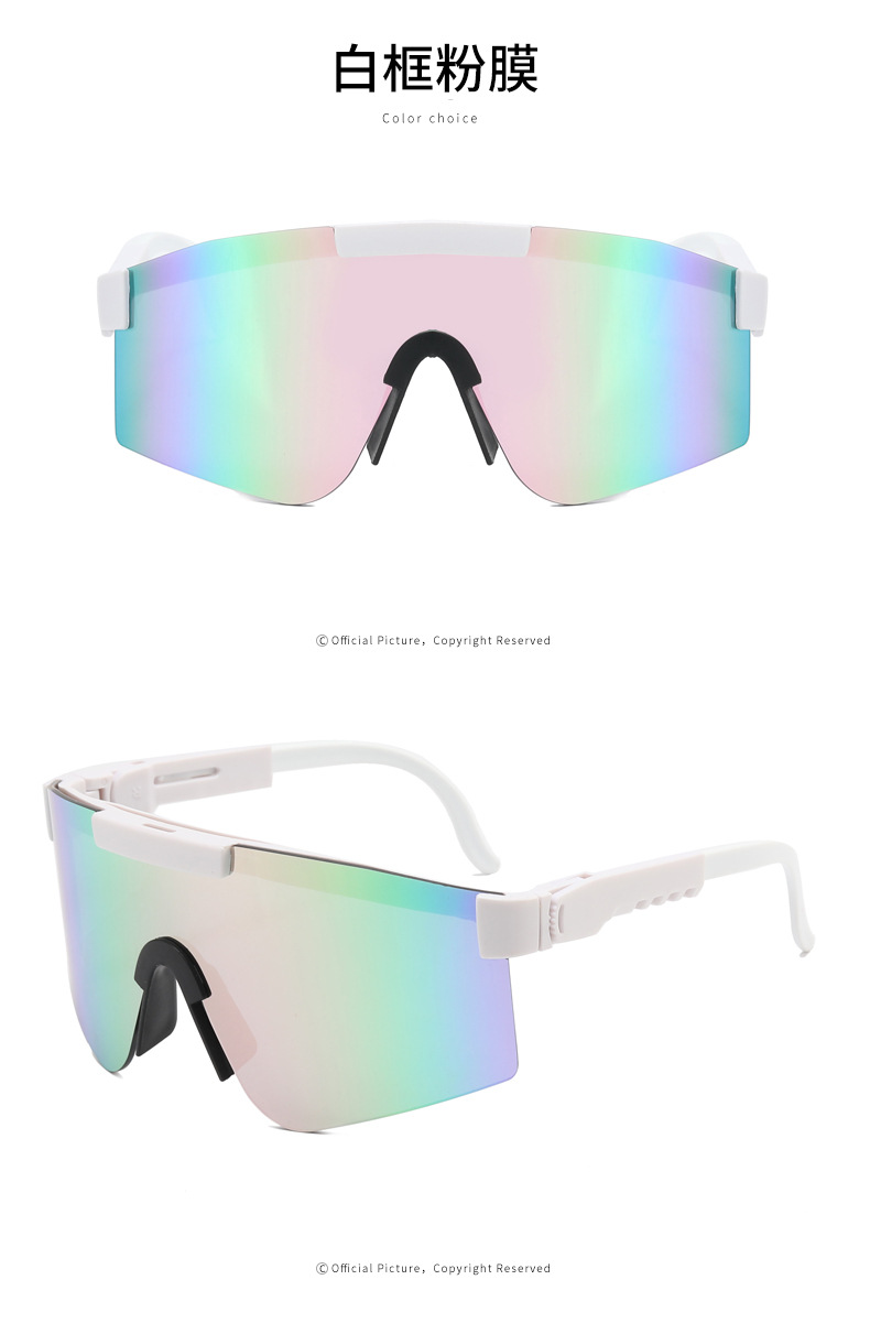 Wholesale of new cross-border outdoor sports sunglasses for women from Europe and America, anti-ultraviolet sunglasses for men pic 58