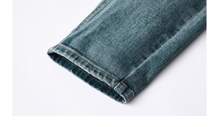Mermack 13-ampere cotton blended washed jeans for men 2024 autumn new mid-waisted tapered long pants 97246 pic 23