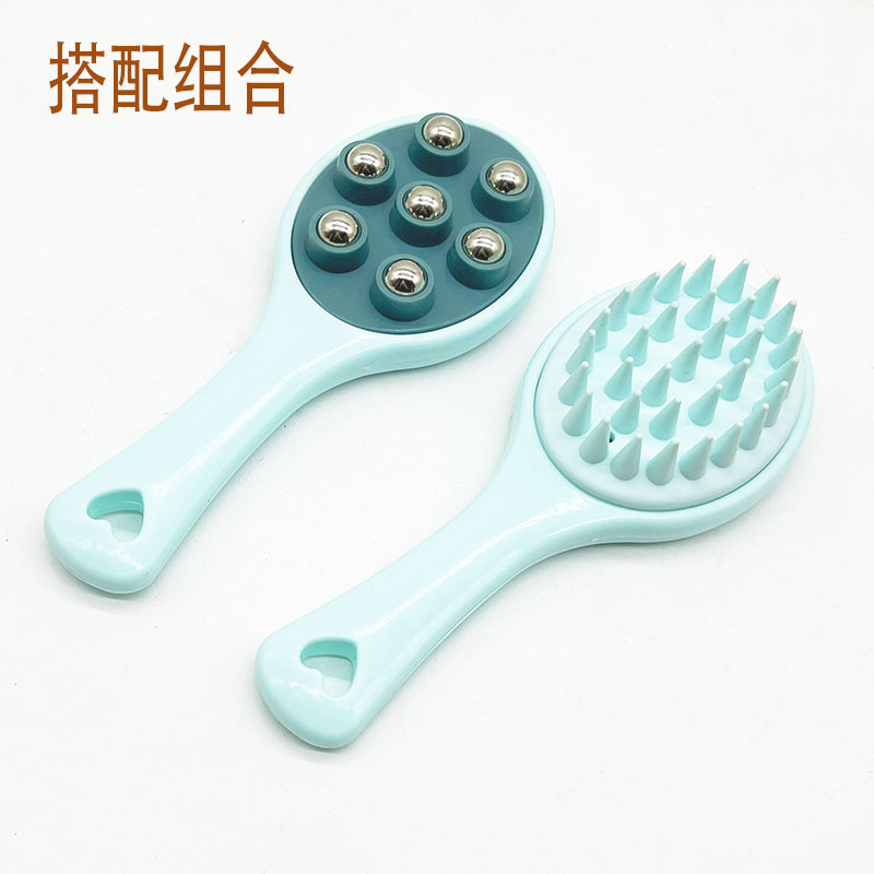 2元长柄洗头刷 手柄洗头梳家用搓澡沐浴工具按摩洗头梳子头皮清洁详情9