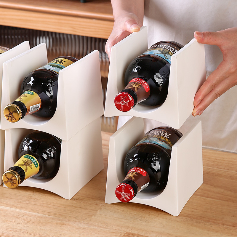 Japanese-style layered wine rack pic 5