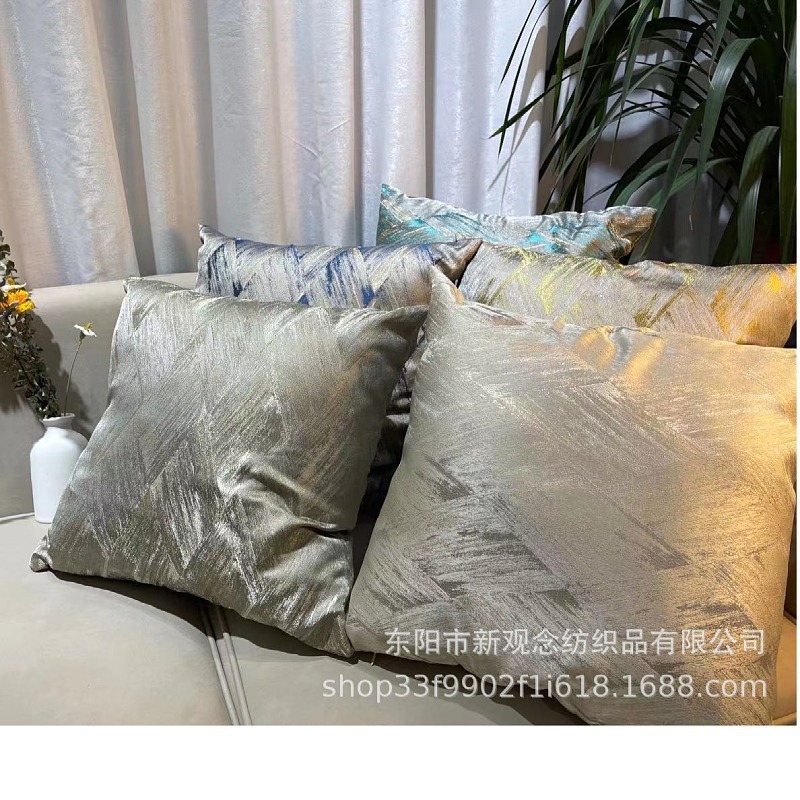 New creative pearlescent geometric abstract pillowcase and modern simple cushion cover factory direct sales cross-border pic 20