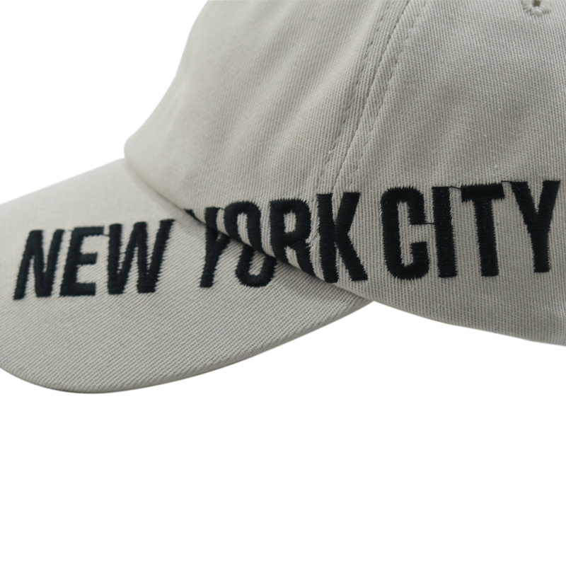 帽子女韩版字母刺绣棒球帽春夏时尚复古街头百搭潮遮阳防晒鸭舌帽详情12