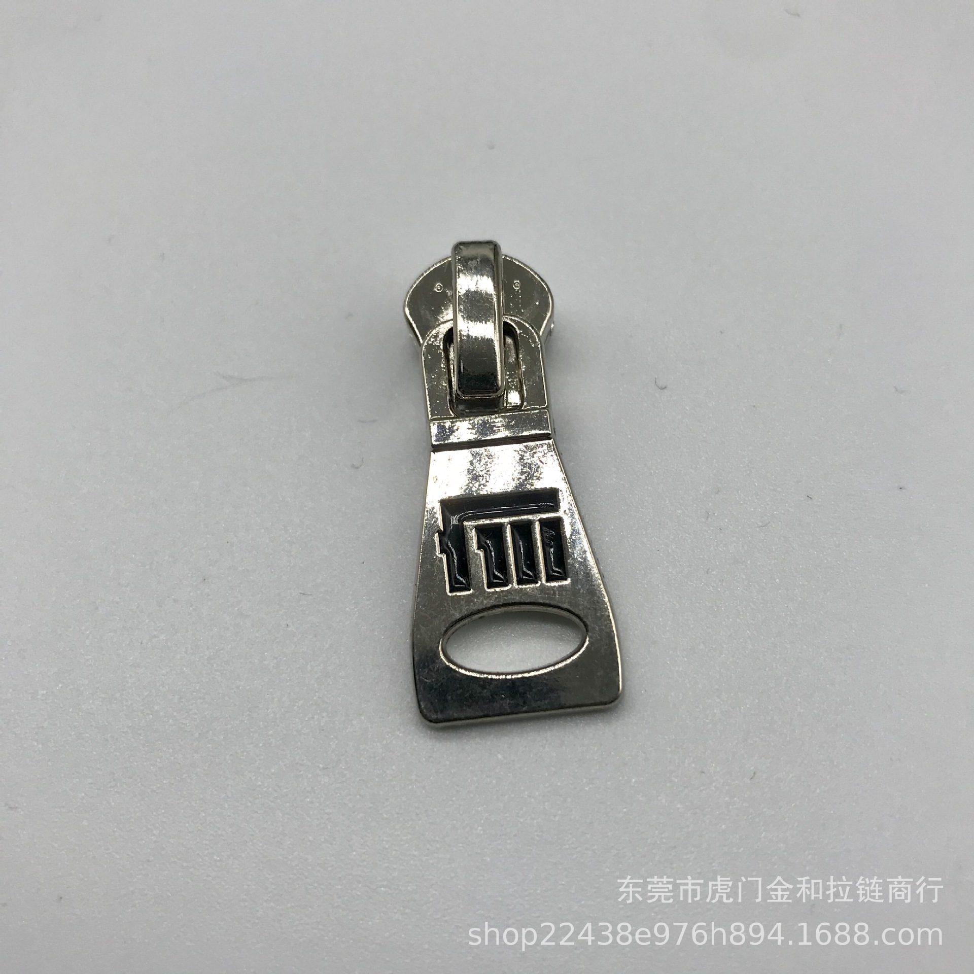 Factory direct sales of 5# metal dot paint zipper pulls, high-quality electroplated white dot paint large sheet, specially designed for clothing and bags pic 9