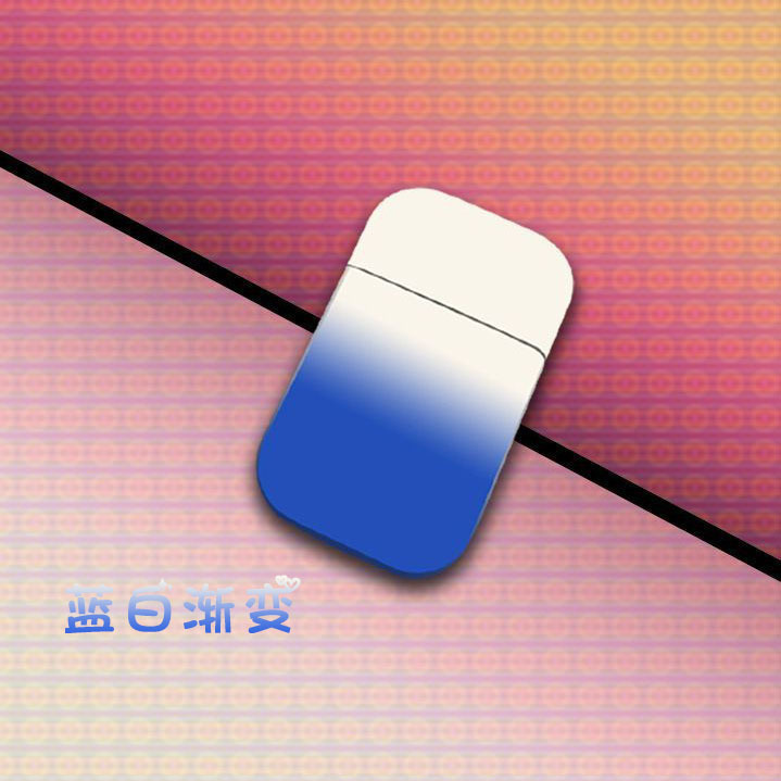 高颜值粉色火焰充气打火机防风金属渐变ins网红女火机送男友批发详情11