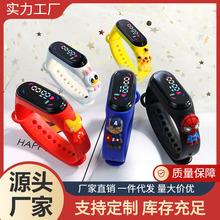 Ins-style illuminated watches, personalized Harajuku Korean version, fashionable and trendy LED fluorescent couple watches for boys, girls, primary and secondary school students pic 11