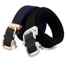 爆款男士编织腰带女士帆布松紧腰带弹力针扣休闲百搭皮带实力批发详情18