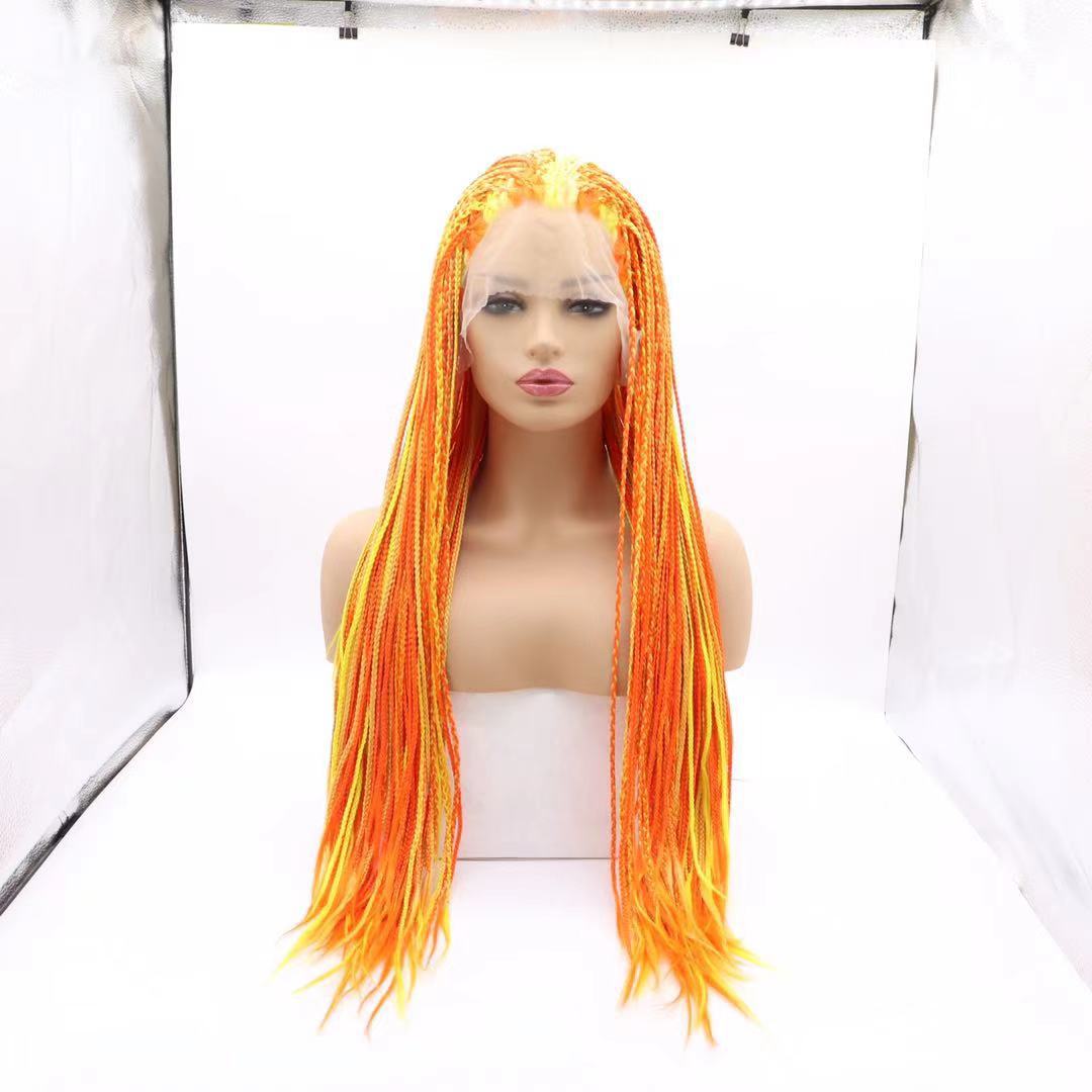 欧美假发时尚短直发蕾丝假发Lace Front Wigs详情14
