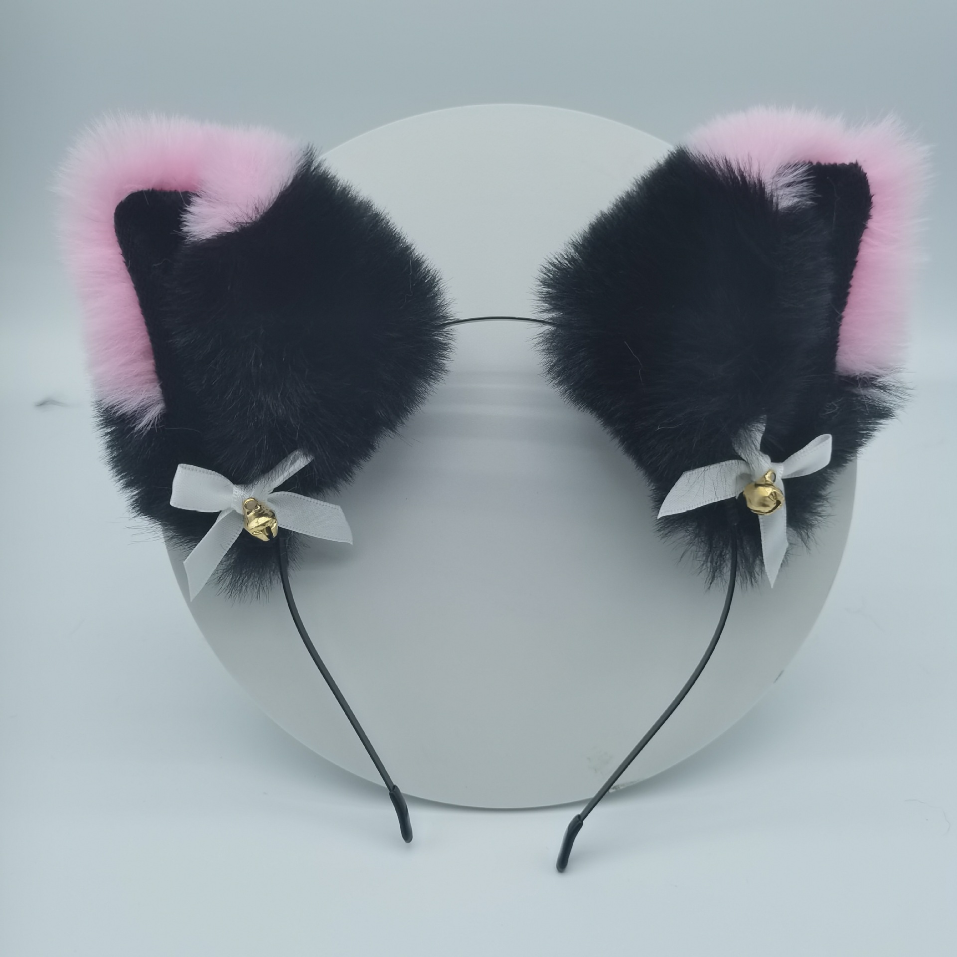 Amazon cross-border cat ear bell hair band, one-piece hair accessory, fox ear accessory, animal ear, cat ear hair clip pic 4