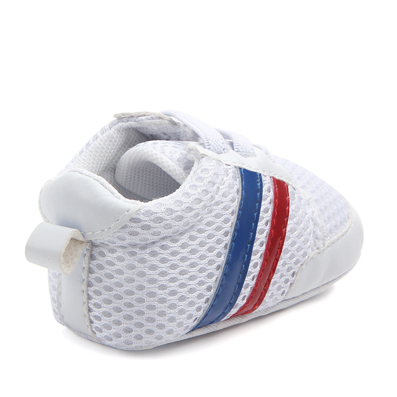Wholesale spring and autumn breathable mesh baby shoes, soft-soled anti-slip baby walking shoes, casual 0842 pic 9