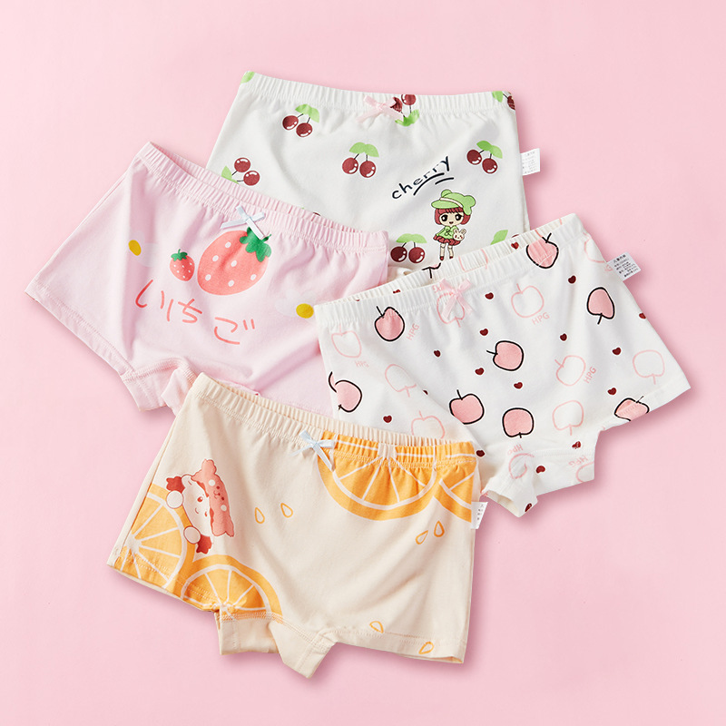 女童内裤三角纯棉a类女生宝宝女孩平角裤中大童学生儿童底裤批发详情6