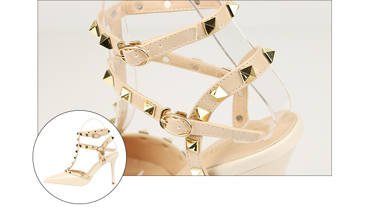 289-6欧美时尚铆钉女士尖头浅口高跟单鞋女式夏季新款凉鞋批发详情53