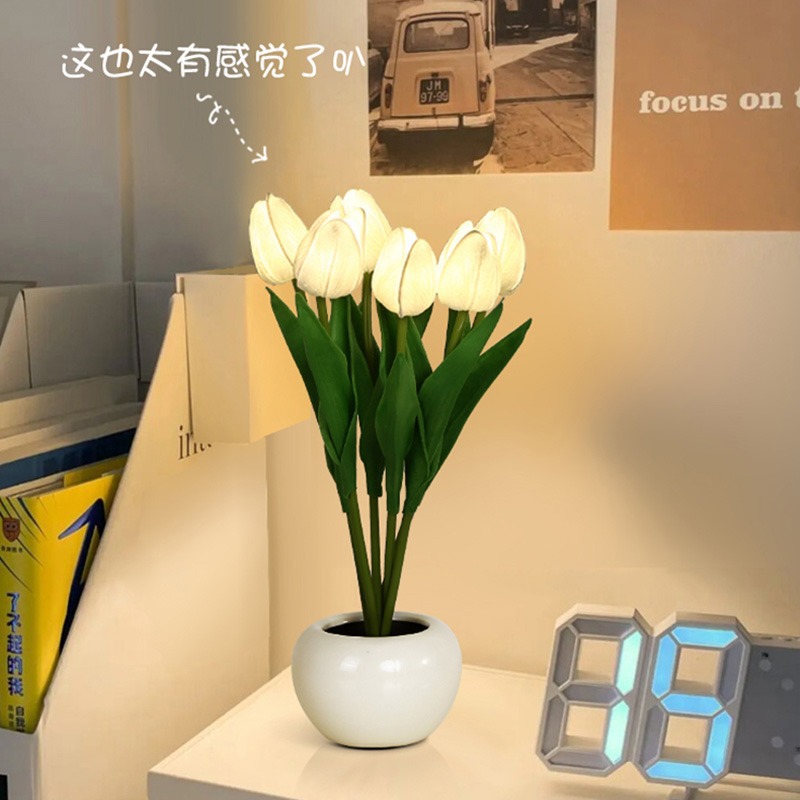 跨境爆款流沙台灯 客厅办公室智能沙漏灯 酒店桌面装饰摆件小夜灯详情5