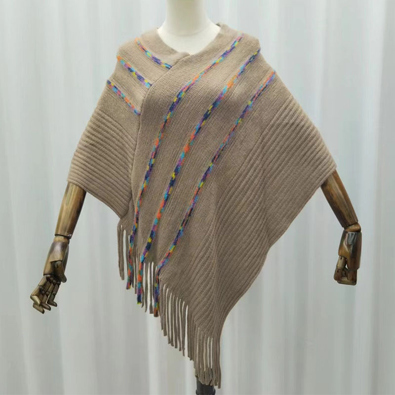 云南民族风外搭披肩大理外搭斗篷外套披风围巾女旅拍新疆西藏外搭详情4