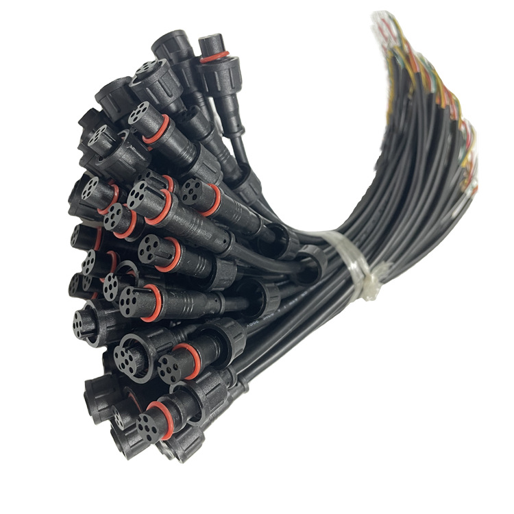 Wholesale outdoor Led light strips, wall-washing lights, villa contour lighting projects, exterior wall waterproofing, male and female plug-in dc power cords pic 8