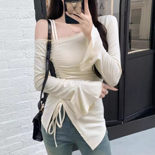 轻薄亲肤V领波点设计感遮肉显瘦打底短袖T恤女夏季新品百搭上衣潮详情21