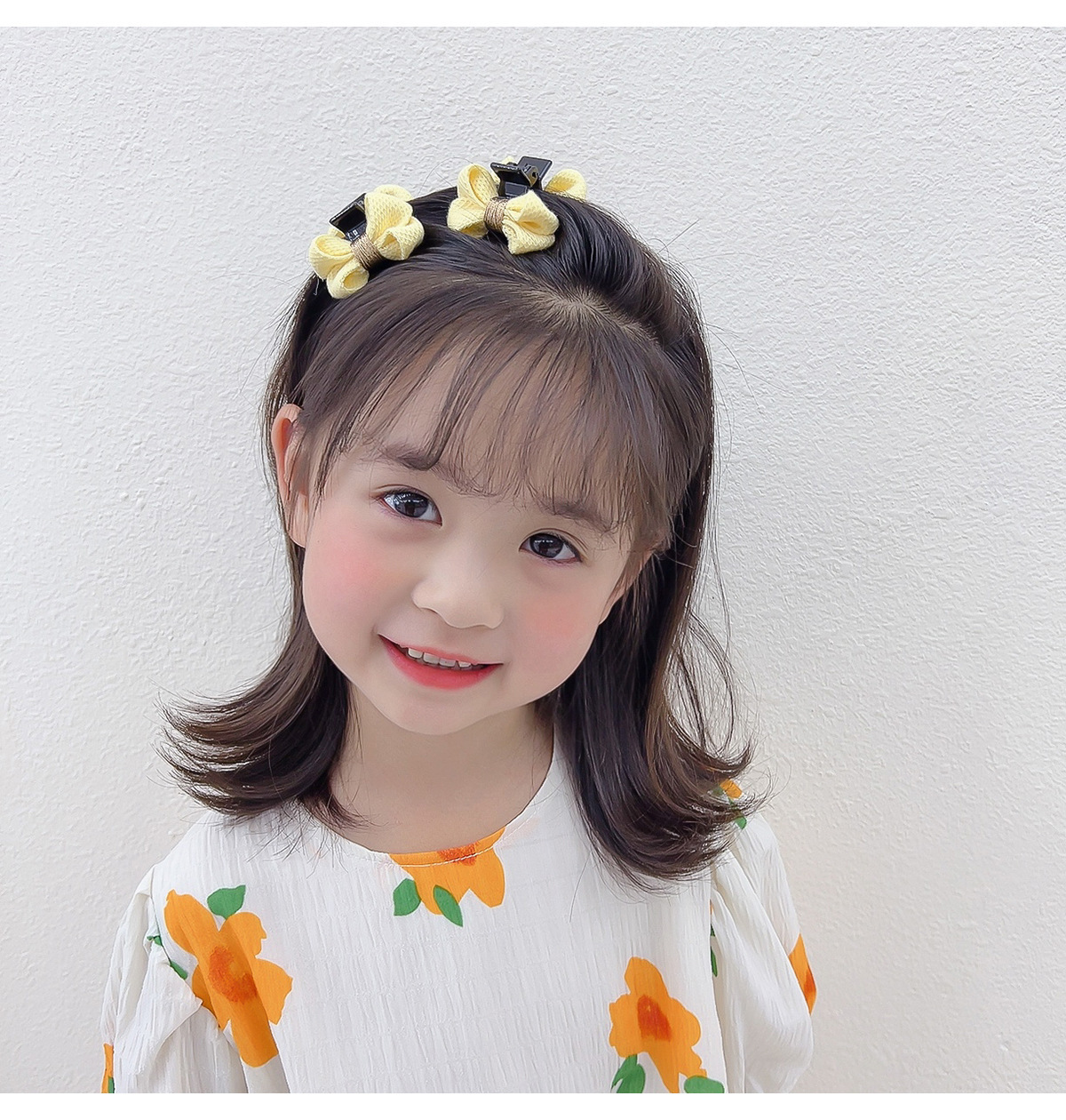 儿童韩版在逃公主同款系列蝴蝶结小抓夹女童碎发整理神器清新甜美详情8