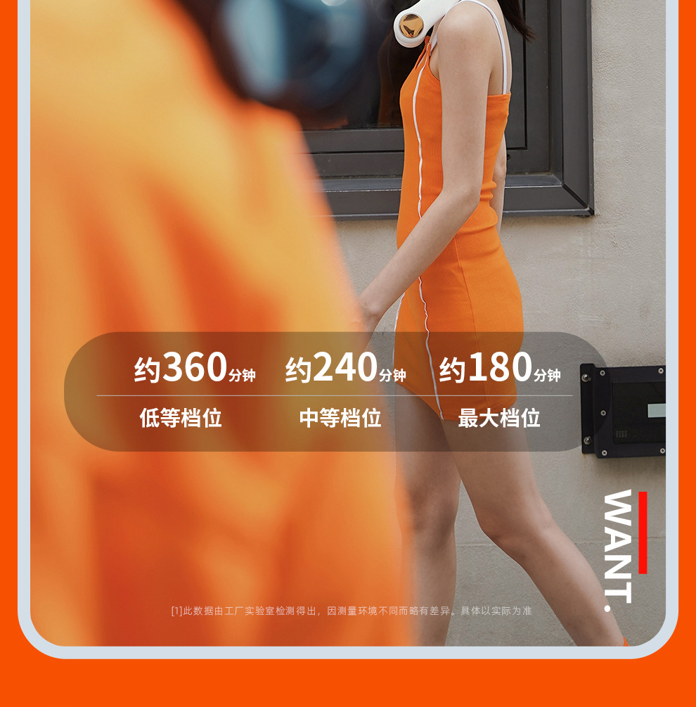 A new cross-border neck-hanging mini fan, a portable, bladeless usb charging, portable cooling and air conditioning small electric fan for lazy people pic 16