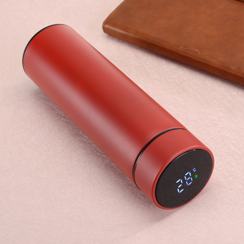 304 stainless steel insulated cup, smart temperature display, business straight cup, temperature measurement car water cup, gift cup, temperature cup pic 25