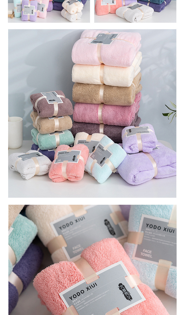 [прелестн HOME] усилен 350g / ㎡ мягк вод пляжн полотенц подарочн сдела на заказ логотип полотенц костюм полотенц костюм вод впитыван пот полотенц домашн вод салфетк pic 13
